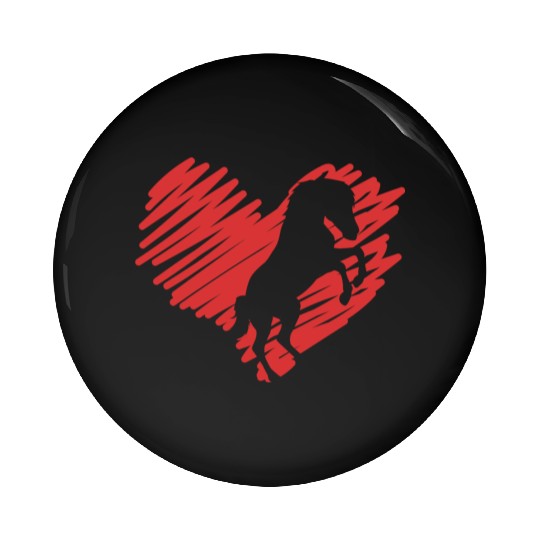 Equestrian Love Pin Buttons