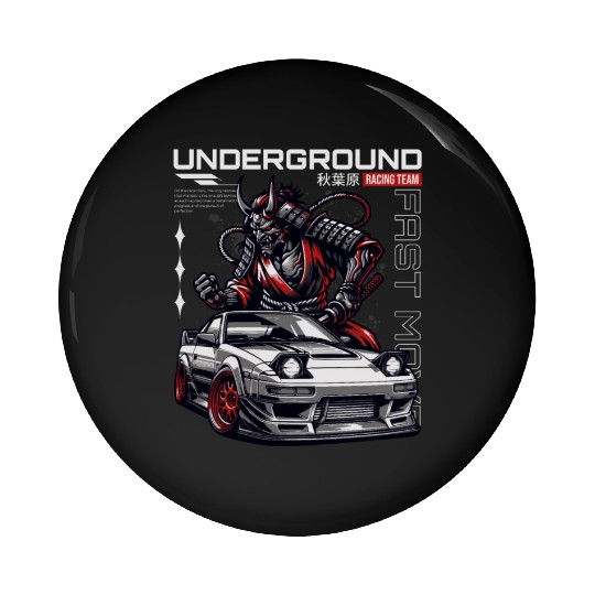 Underground Pin Buttons