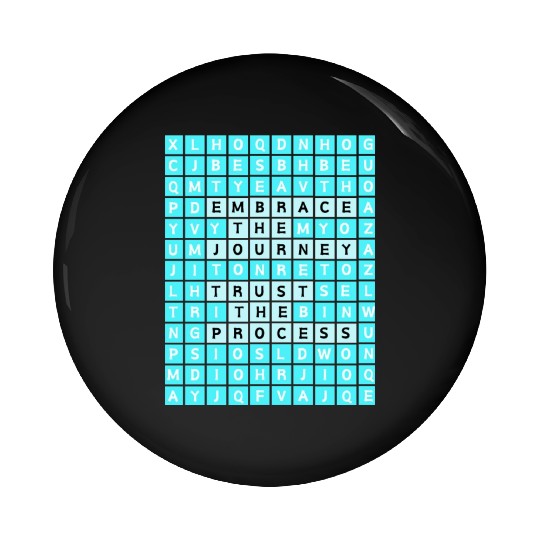 Embrace The Journey Trust The Process Pin Buttons