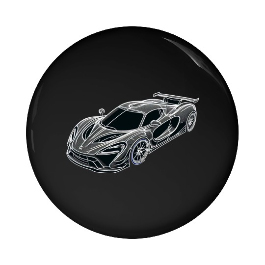 My Car, I Love My Car, Gift fot Him, BlackCar Pin Buttons