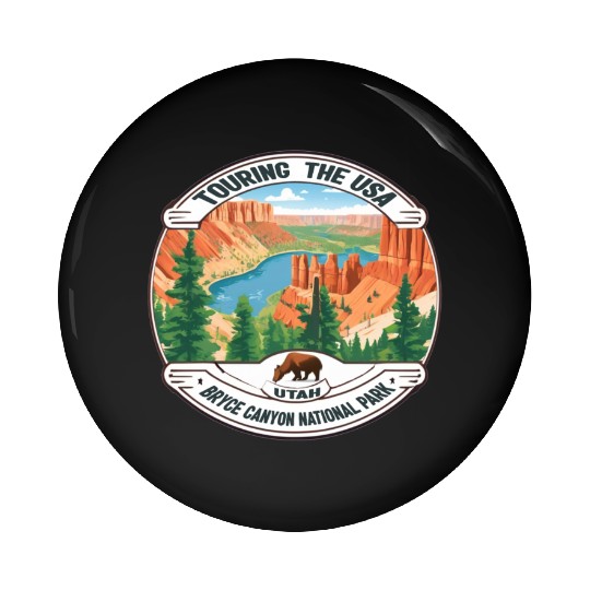 Touring The USA : Bryce Canyon Pin Buttons