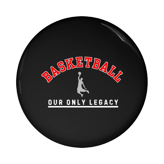 Basketball Pin Buttons