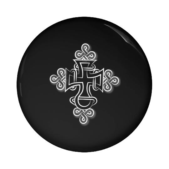 Ethiopian orthodox Tees on Unisex Baseball Pin Buttons
