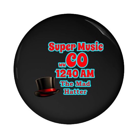 WWCO The Mad Hatter Pin Buttons