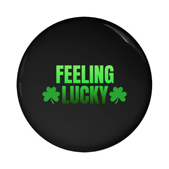 Feeling Lucky Pin Buttons