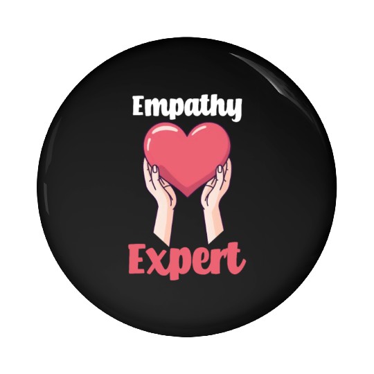 Psychologist Empathy Expert Pin Buttons