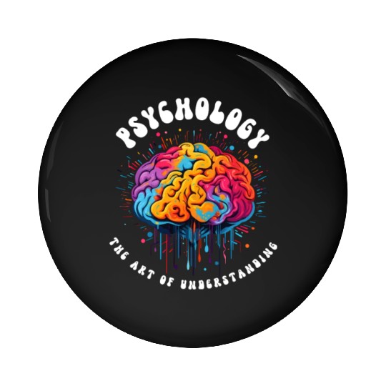 Psychologist Art Of Understanding Pin Buttons