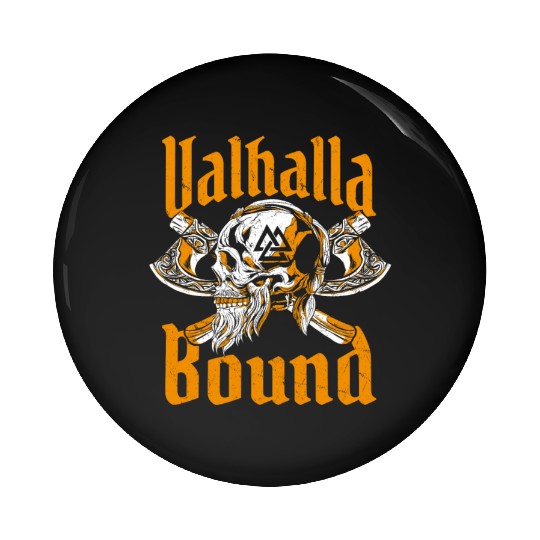 Vikings Valhalla Bound Pin Buttons
