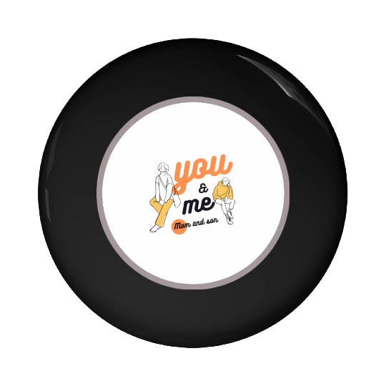 Mom and son Pin Buttons