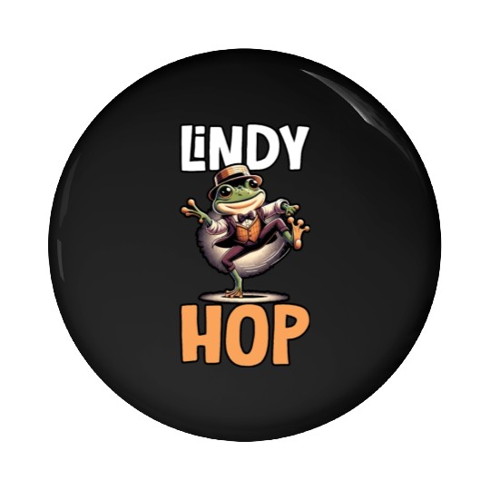 Lindy Hop Dancer Swinging Dancing Swing Dance Pin Buttons