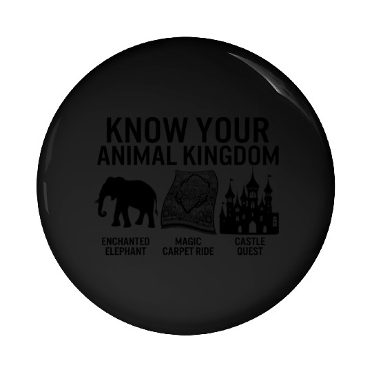 Enchanted Pin Buttons, Know Your Animal Kingdom