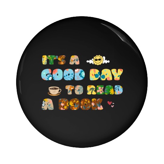 Book Lover Women's day Pin Buttons