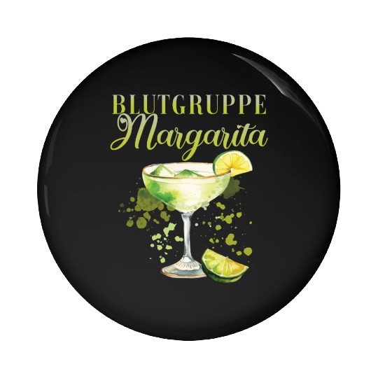 Blutgruppe Margarita Tequila Stag Party Pin Buttons