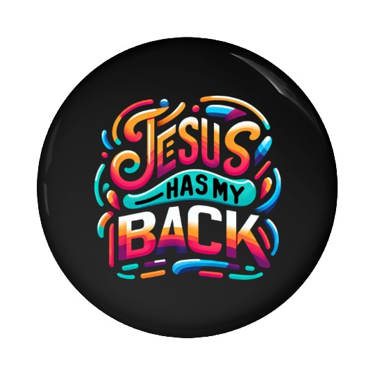 Jesus Has My Back 24 Pin Buttons