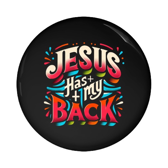 Jesus Has My Back 22 Pin Buttons
