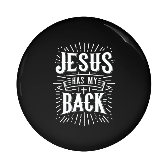Jesus Has My Back 31 Pin Buttons