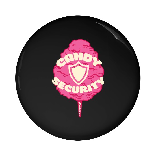 Candy Security Kids Parents Matching Birthday Pin Buttons