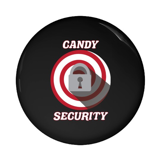 Candy Security Kids Parents Matching Birthday Pin Buttons