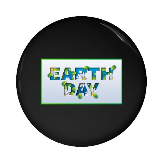 Earth day Pin Buttons