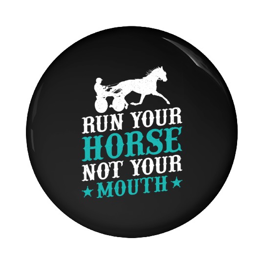 Harness Racing Equestrian Jockey Pin Buttons