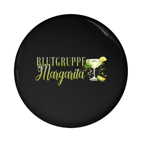 Blutgruppe Margarita Tequila Stag Party Pin Buttons