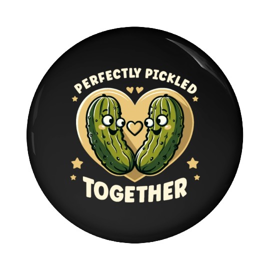 Pickle Lover Funny Pickle Dill pickle Pickled Pin Buttons