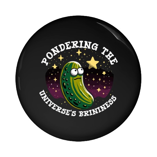 Pickle Lover Funny Pickle Dill pickle Pickled Pin Buttons