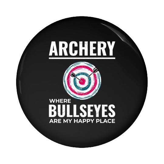 Archery Targets Archer Bullseye Shooting Sport Pin Buttons