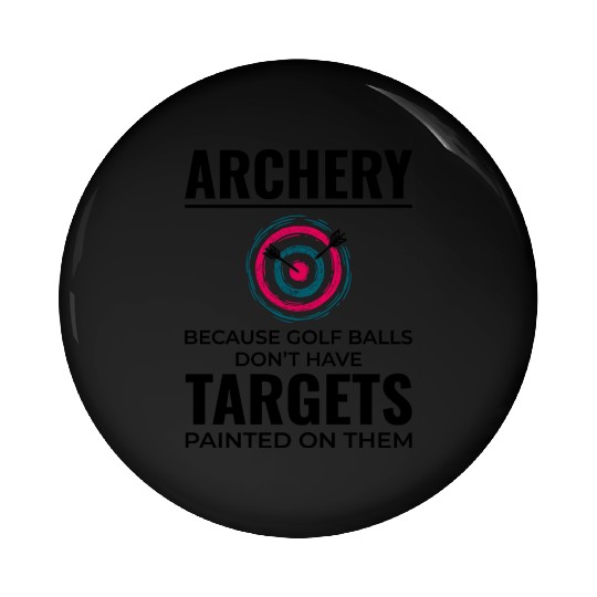 Archery Targets Archer Bullseye Shooting Sport Pin Buttons