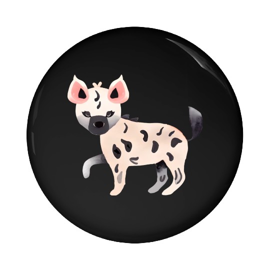Hyena Pin Buttons