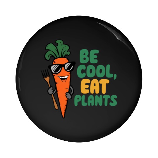 Cool Carrot In Sunglasses Pin Buttons