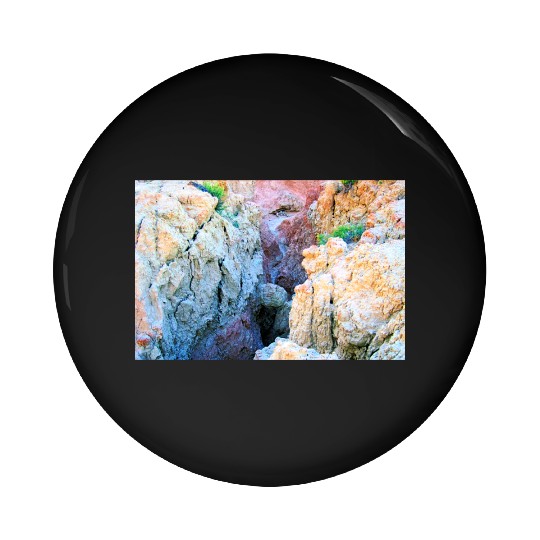 NatureScapes -In the Badlands of South Dakota #101 Pin Buttons