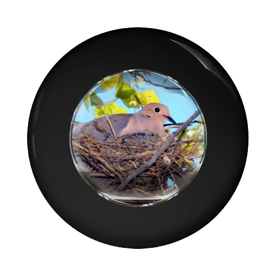 Life in a Bubble Collection - Nesting Under Glass Pin Buttons