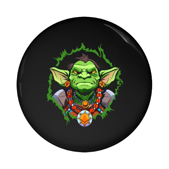 Green Goblin Pin Buttons