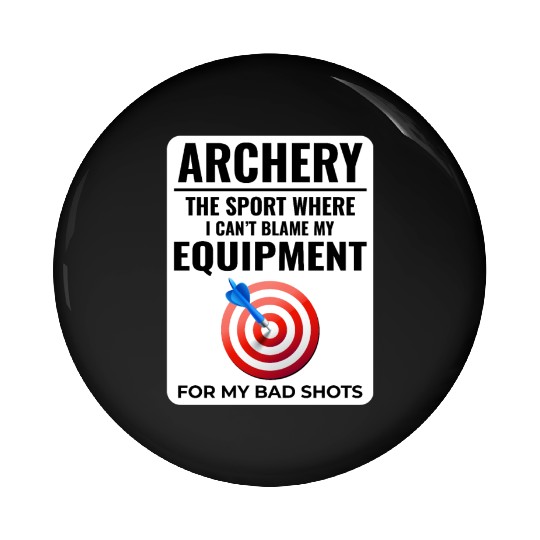 Archery Targets Archer Bullseye Shooting Sport Pin Buttons