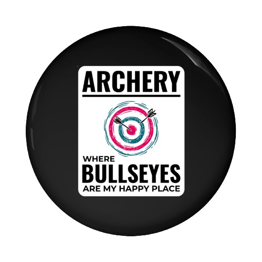 Archery Targets Archer Bullseye Shooting Sport Pin Buttons