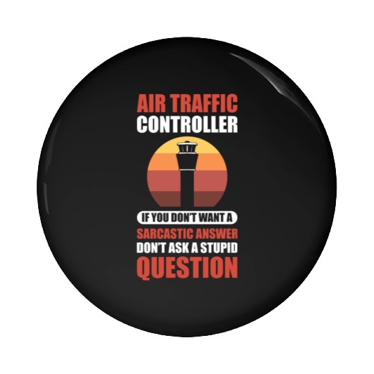 Aviation Air Traffic Pilots Air Traffic Pin Buttons
