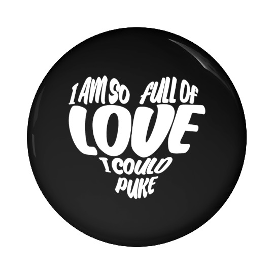 Valentine's Day Girlfriend Heart Pin Buttons