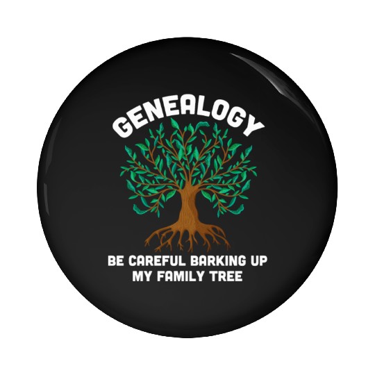 Family Genealogist Ancestry Lineage Genealogy Pin Buttons