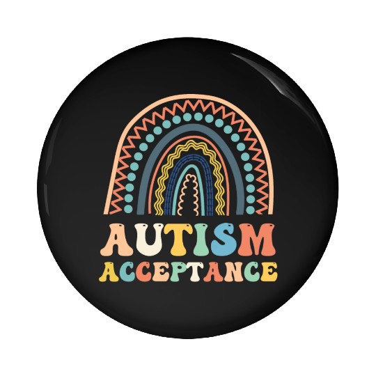 Acceptance Special Education Teacher Funny Pin Buttons