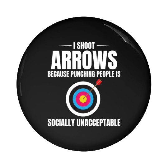 Archery Targets Archer Bullseye Shooting Sport Pin Buttons