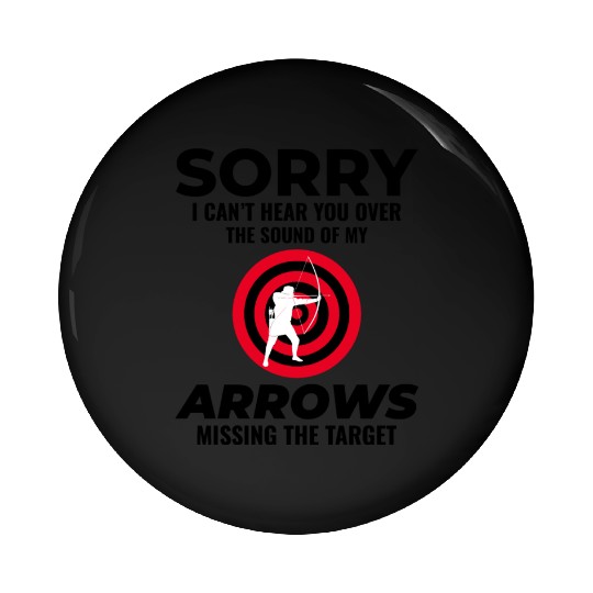 Archery Targets Archer Bullseye Shooting Sport Pin Buttons