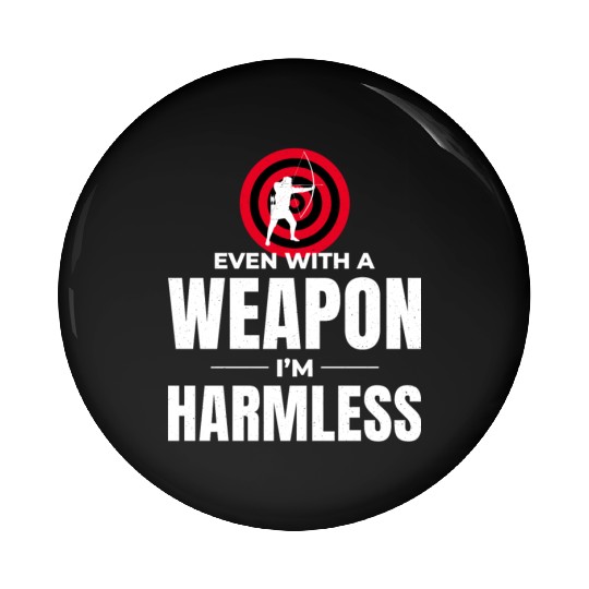 Archery Targets Archer Bullseye Shooting Sport Pin Buttons