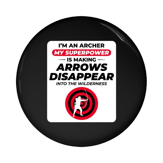 Archery Targets Archer Bullseye Shooting Sport Pin Buttons