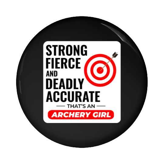 Archery Targets Archer Bullseye Shooting Sport Pin Buttons