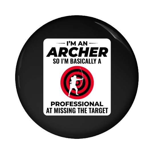 Archery Targets Archer Bullseye Shooting Sport Pin Buttons