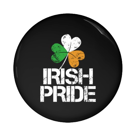 IRISH PRIDE Celtic Cross St Patricks Day Pin Buttons