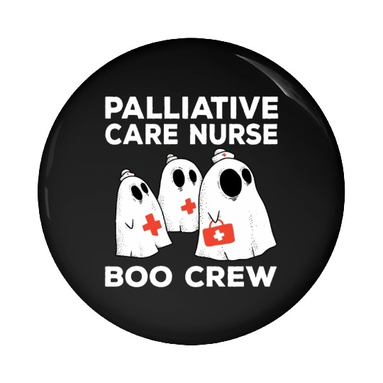 Palliative Care Nurse Halloween Costume Pin Buttons