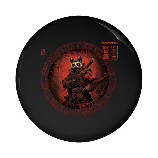 Boardgame Pin Buttons, Game Angry Katta Rogue