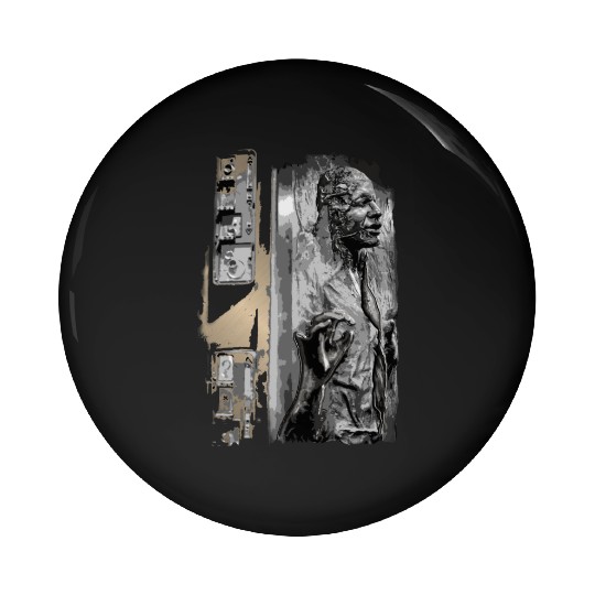 Han Solo Captured Pin Buttons